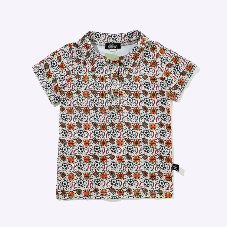 Baller Boy Collar Shirt