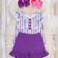 Bright Minds Pencil & Pen Ruffle Outfit: