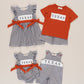 Texas Smocked Gingham Outfit