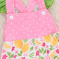 Lemon Blossom Breeze Ruffle Bubble Romper
