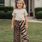 LEOPARD AND ZEBRA WIDE LEG PANT