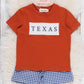 Texas Smocked Gingham Outfit