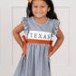 Texas Smocked Gingham Dress
