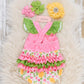 Lemon Blossom Breeze Ruffle Bubble Romper