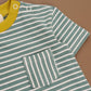 Poppy Sunshine Striped Pocket Romper