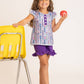 Bright Minds Pencil & Pen Ruffle Outfit:
