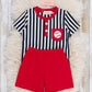 Play Ball Pocket Embroidered Cotton Outfit