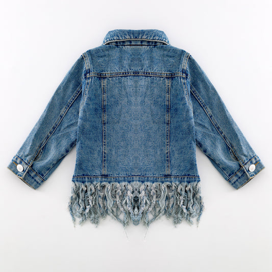 FRINGE JEAN JACKET