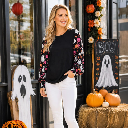 Halloween Ghost Top