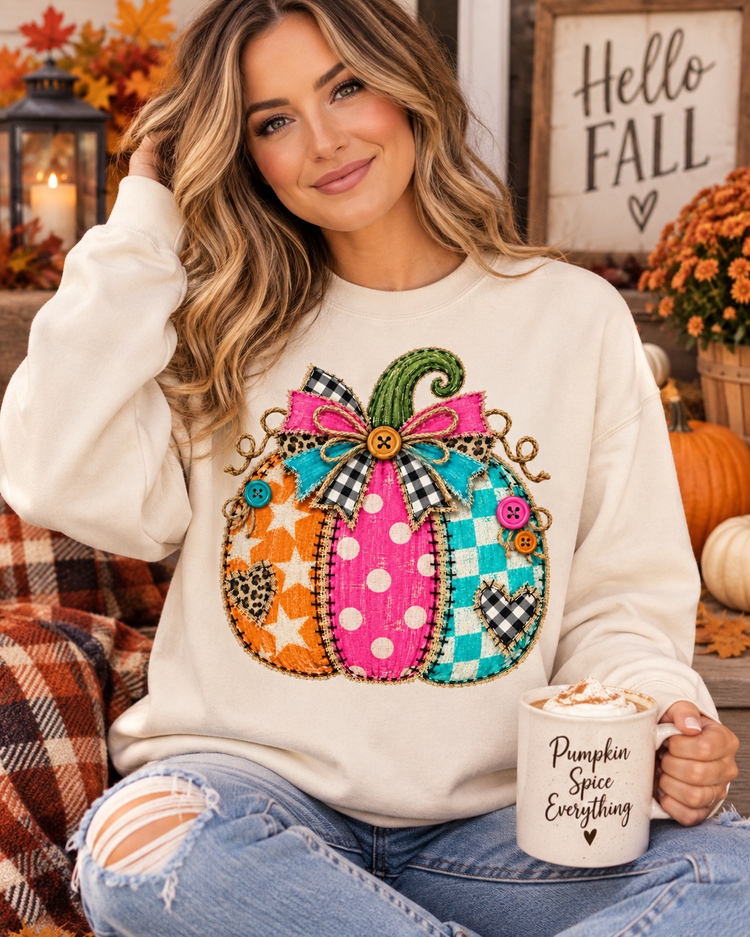 Patch Work Pumpkin