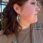 Montana Turquoise Hoops
