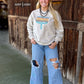 Bonfire Boot Stitch Sweater