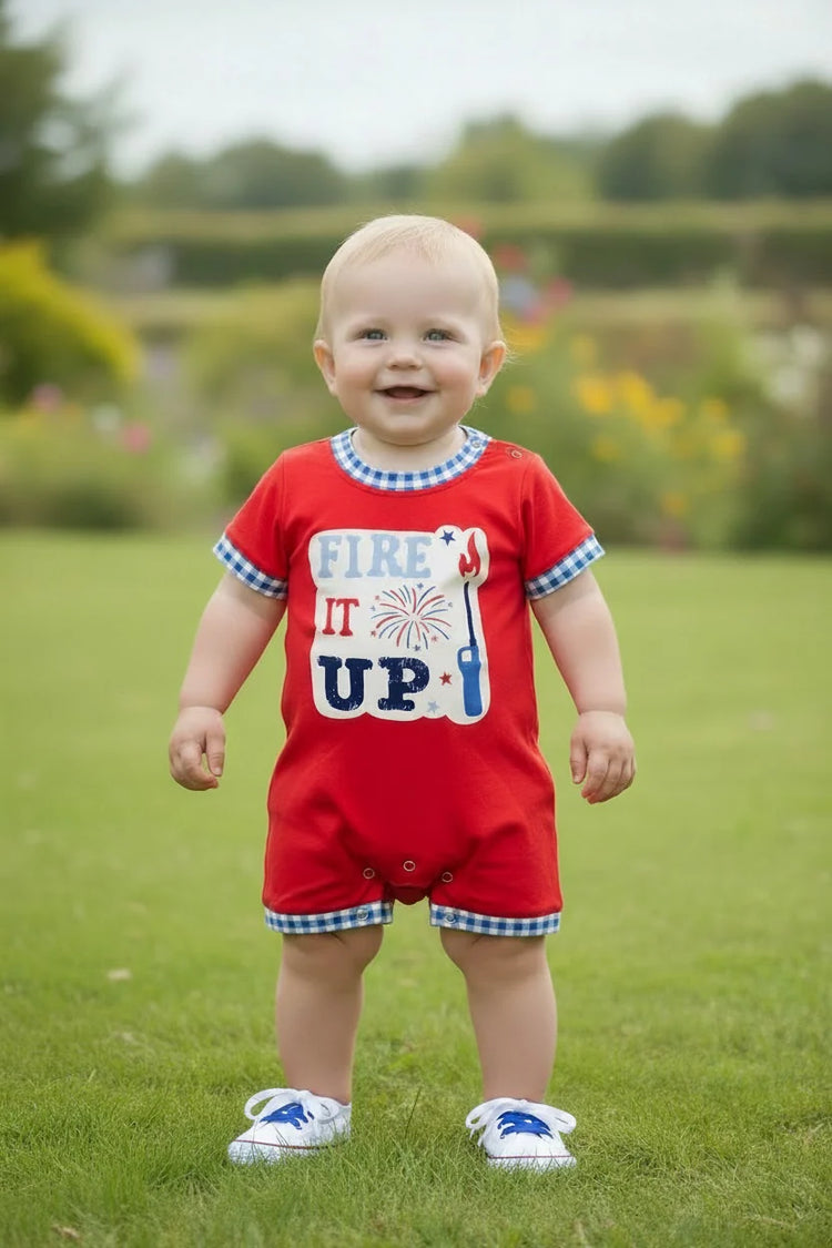 FIRE IT UP ROMPER