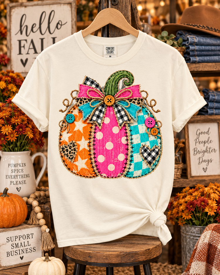 Patch Work Pumpkin