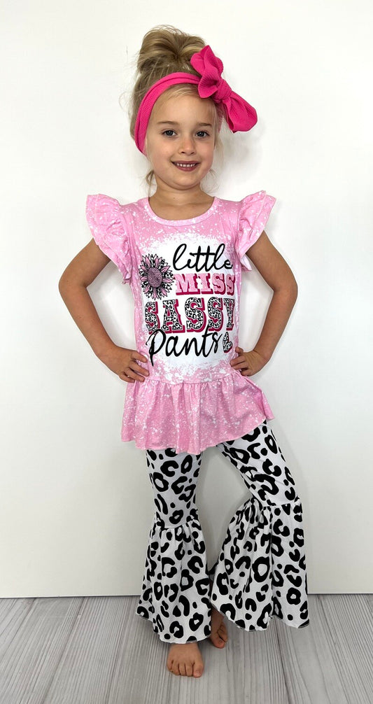 SASSY PANTS GIRLS SET