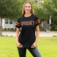 SPOOKY SEQUIN TOP