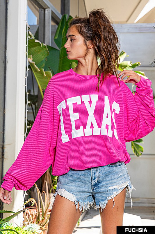 Texas Comfy Graphic Sweatshirt