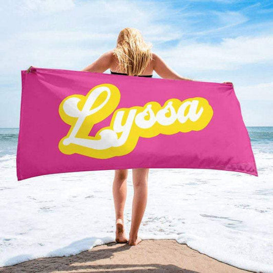 Microfiber Name Towel