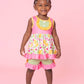 Lemon Blossom Breeze Ruffle Outfit