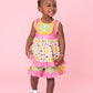 Lemon Blossom Breeze Ruffle Outfit