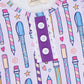 Bright Minds Pencil & Pen Ruffle Outfit: