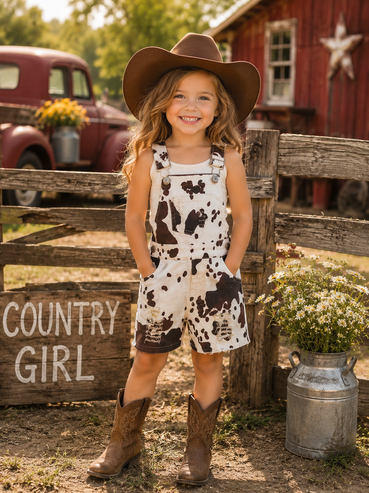 COW PRINT OVERALL